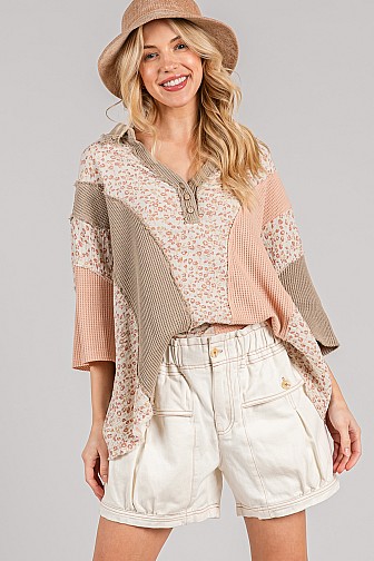 HIGH-WAISTED UTILITY BALLON SHORTS