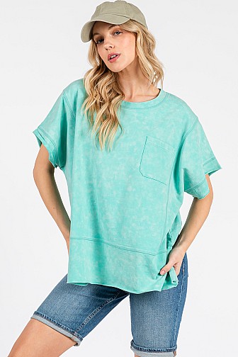 VINTAGE MINERAL WASH SHORT SLEEVE TEE