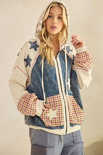 STARGAZER ZIP HOODIE