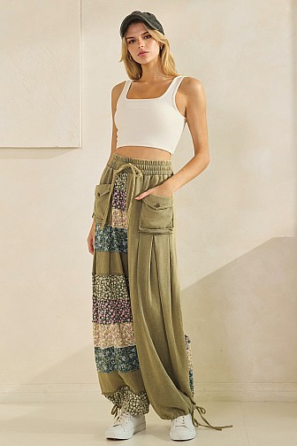 GARDEN TRAIL PATCHWORK PANTS